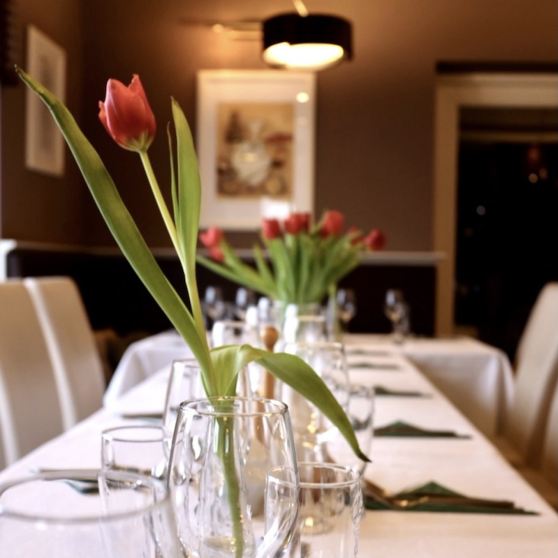 Wnętrze restauracji Mangia